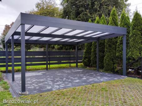 Carport aluminium NA WYMIAR + Bezpłatna wycena