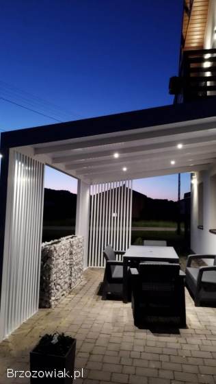 Pergola z aluminium indywidualna wycena i wymiar