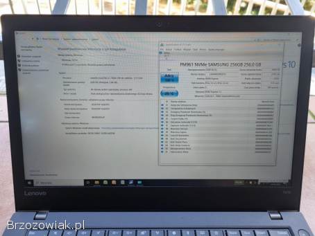 Lenovo ThinkPad T470 Full HD IPS i5-7300U 8GB DDR4 256GB SSD Win10