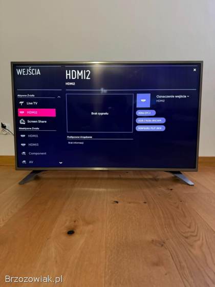 Sprzedam telewizor LG 49 calii