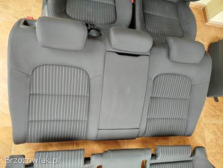 Komplet Fotele Audi a4 b8 2008 -  2015 kombi podgrzewane kanapa podłokietnik