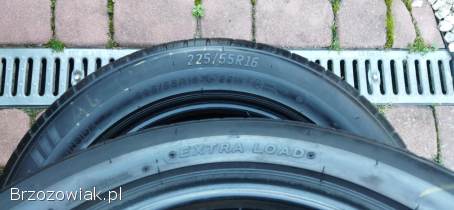 4 opony 4x7mm 225/55/R16 99W Lassa Gr.  Bridgestone rant ochronny jak nowe