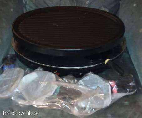 Grill elektryczny,  niemiecki,  nowy,  Raclette Fif 8 osób