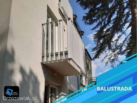 Balustrady aluminiowe na wymiar!  Bezpłatna wycena Euro Fences