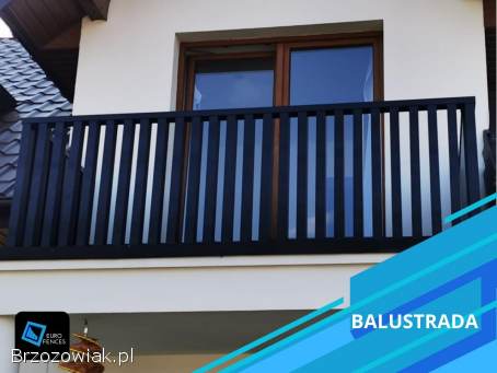 Balustrady aluminiowe na wymiar!  Bezpłatna wycena Euro Fences
