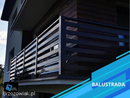 Balustrady aluminiowe na wymiar!  Bezpłatna wycena Euro Fences