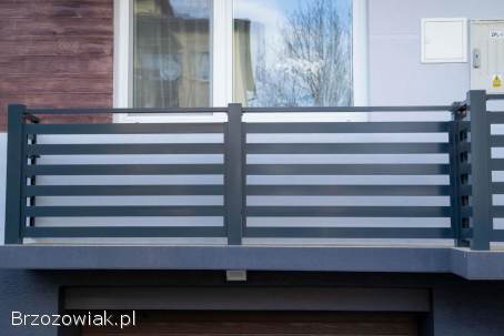 Balustrady aluminiowe na wymiar!  Bezpłatna wycena Euro Fences