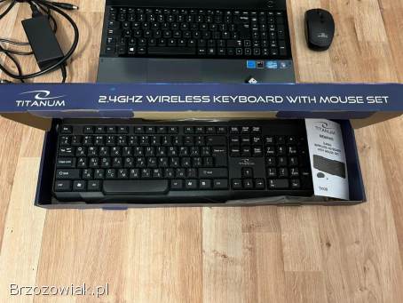 Laptop Samsung i3/6GB RAM/120GB SSD + klawiatura i myszka bezprzewodowa