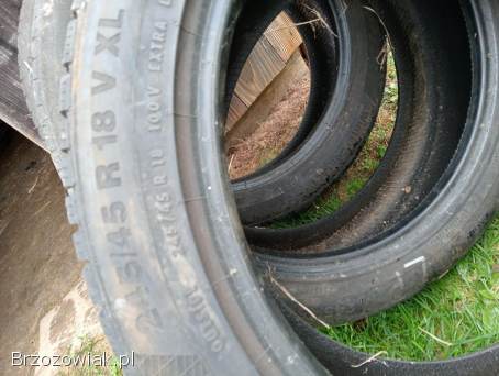 Opony zimowe 3 sztuki 245/45 r18 Continental