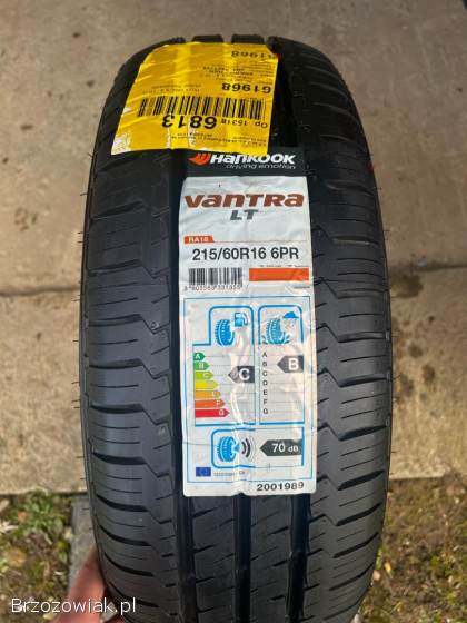 Komplet nowych opon letnich Hankook 215/60 R16C