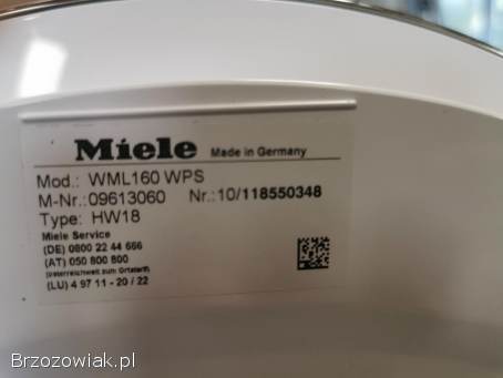 Pralka Miele w1 twindos.  Gwarwncja