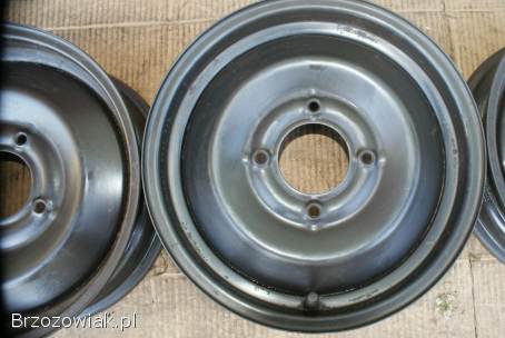 Felgi stalowe AIXAM Microcar LIGIER 4Jx13 cali 4x115 lub 4x114,  3 ET23,  5