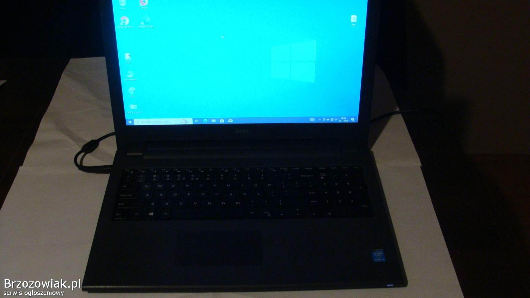 Laptop DELL i3-4005/ 8 GB/ 250 GB/ 15,  6 SPRAWNY.