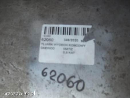 Tłumik daewoo matiz