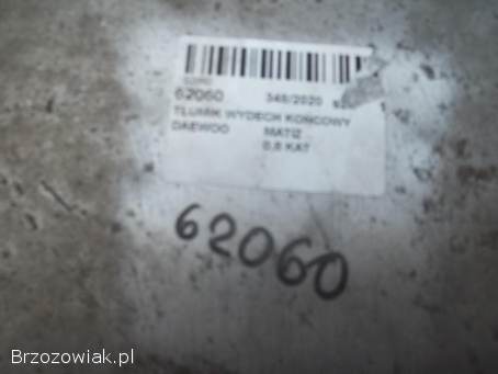 Tłumik daewoo matiz