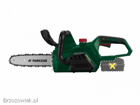 Akumulatorowa piła łańcuchowa 20 V Parkside