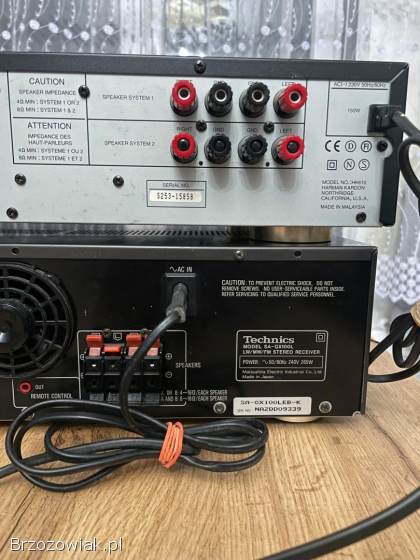 Wzmacniacz harman kardon i technics