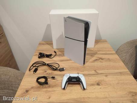 Okazja!  Konsola Ps5 Slim + pad!  Playstation 5!  Gwarancja!  Super Stan!