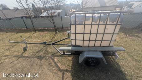 Przyczepa transportowa samochodowa,  przyczepka,  wózek pod mauzer