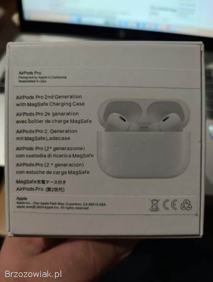 Nowe słuchawki AirPods Pro drugiej generacji