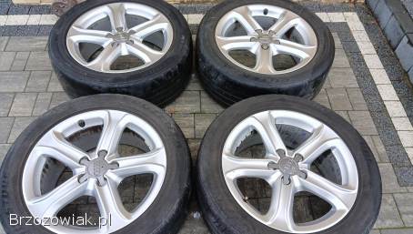 4 alufelgi 17 cali oryg AUDI A5,  A6 C7 C6 C5,  A4 B8 B9 B7,  Q5 OPONY