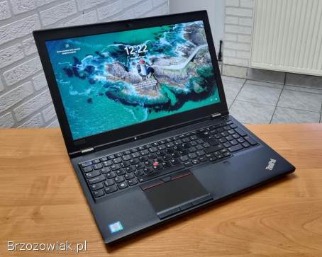 Lenovo ThinkPad P53 15,  6 IPS i7-9850H 16GB 512GB SSD nVidia Quadro 4GB