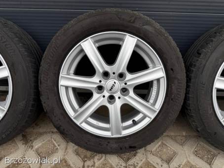 Koła letnie 5x112 R16 RIAL ET38 7J 70 mm + 205/55 DOT 2021/2022 r.  VW Audi Skoda