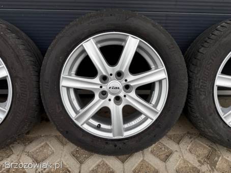 Koła letnie 5x112 R16 RIAL ET38 7J 70 mm + 205/55 DOT 2021/2022 r.  VW Audi Skoda