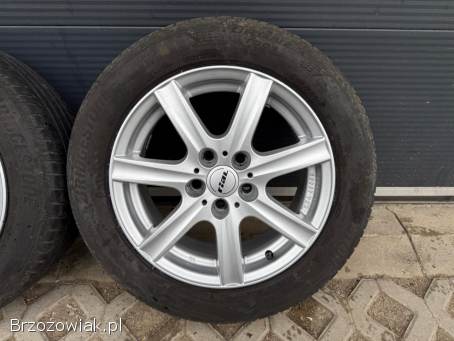 Koła letnie 5x112 R16 RIAL ET38 7J 70 mm + 205/55 DOT 2021/2022 r.  VW Audi Skoda