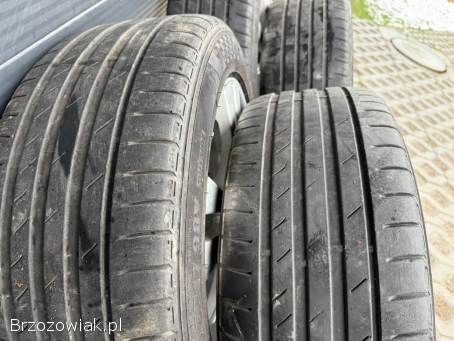 Koła letnie 5x112 R17 PLW ET48 7,  5J 75 mm + 225/50 2019/2022 r.  VW Audi Seat Sko