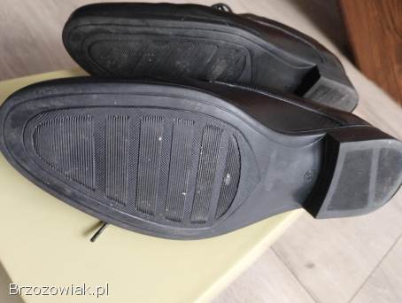 Buty półbuty komunijne dla chłopca z naturalnej skóry rozmiar 37
