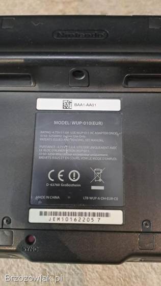 Sprzedam konsolę nintendo Wii U
