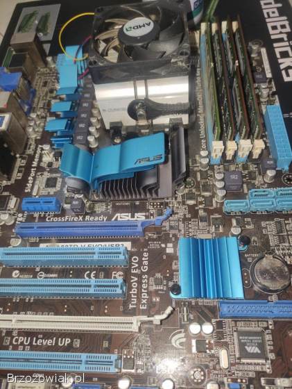 Zestaw: ASUS M4A88TD-V EVO/USB3+Phenom II x4 955+8gb ram