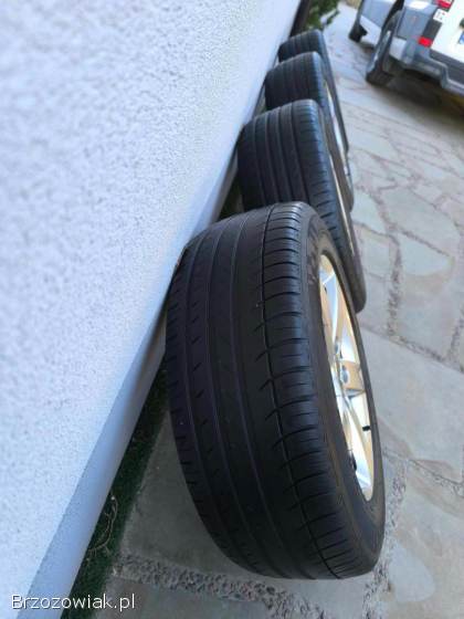 Alufelgi 16 5x112 opony letnie 225/55R16 Audi VW Seat Skoda Mercedes BMW