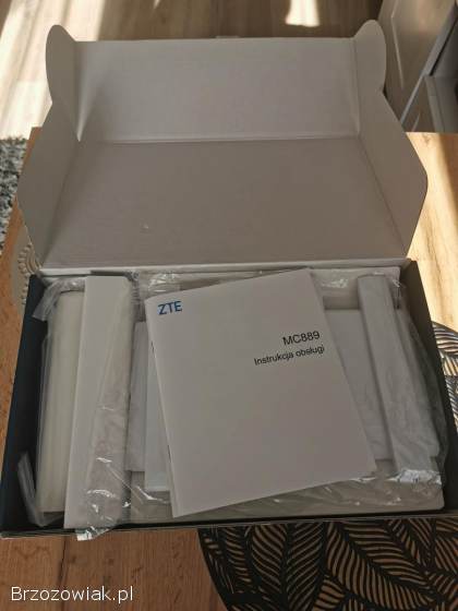 Modem zewnętrzny ZTE MC 889 i router ZTE T3000