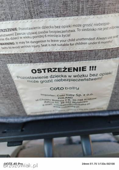 Wózek spacerowy jak nowy