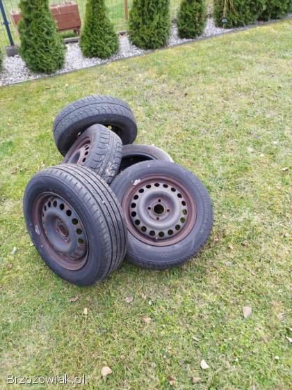 Felgi stalowe 14 opel astra/corsa i 5 opon letnich