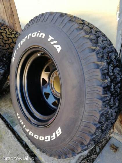 Koła Pajero-Patrol 31x10.  50 R15 6x139,  7