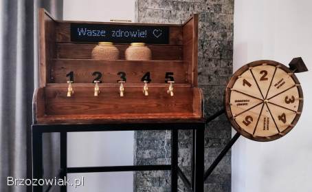 ZAREZERWUJ TERAZ nalewak do alkoholu na wesela