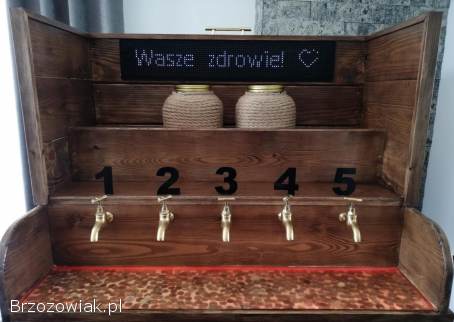 ZAREZERWUJ TERAZ nalewak do alkoholu na wesela