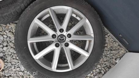 Felgi z oponami mazda 5x114.  3 r 18