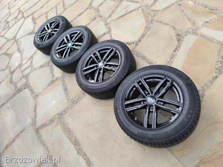 Alufelgi 16 5x112 opony 205/60R16 Audi VW Seat Skoda Mercedes BMW