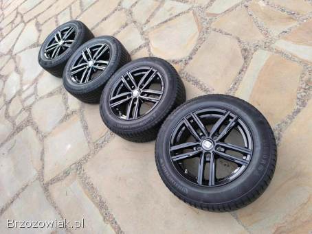 Alufelgi 16 5x112 opony 205/60R16 Audi VW Seat Skoda Mercedes BMW