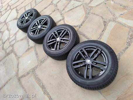 Alufelgi 16 5x112 opony 205/60R16 Audi VW Seat Skoda Mercedes BMW