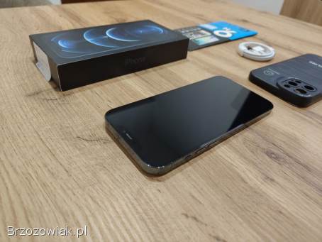 Okazja!  Iphone 12 Pro Max Pacific Blue!  Nowa Bateria 100!  Ideał!