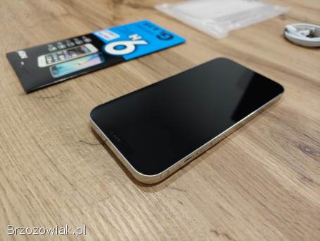 Okazja!  Iphone 12 Pro Max Biały!  Super Stan!  Gwarancja!  Bat 100