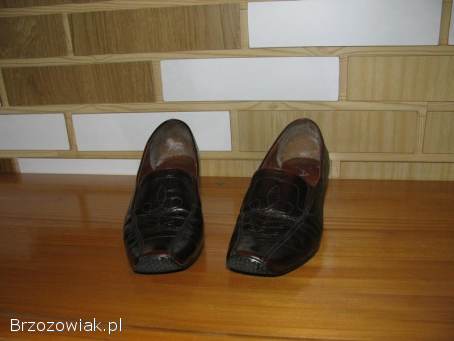 Półbuty damskie skórzane