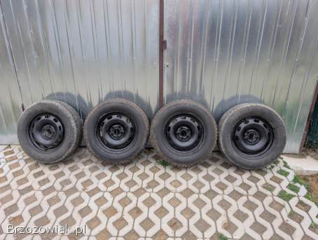 Komplet felg stalowych 195/65R15 Seat leon 1 zima