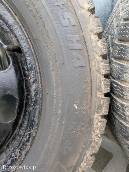 Komplet felg stalowych 195/65R15 Seat leon 1 zima
