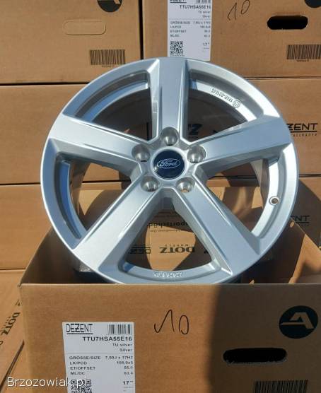 Nowe alufelgi 17 5x108 FORD Volvo